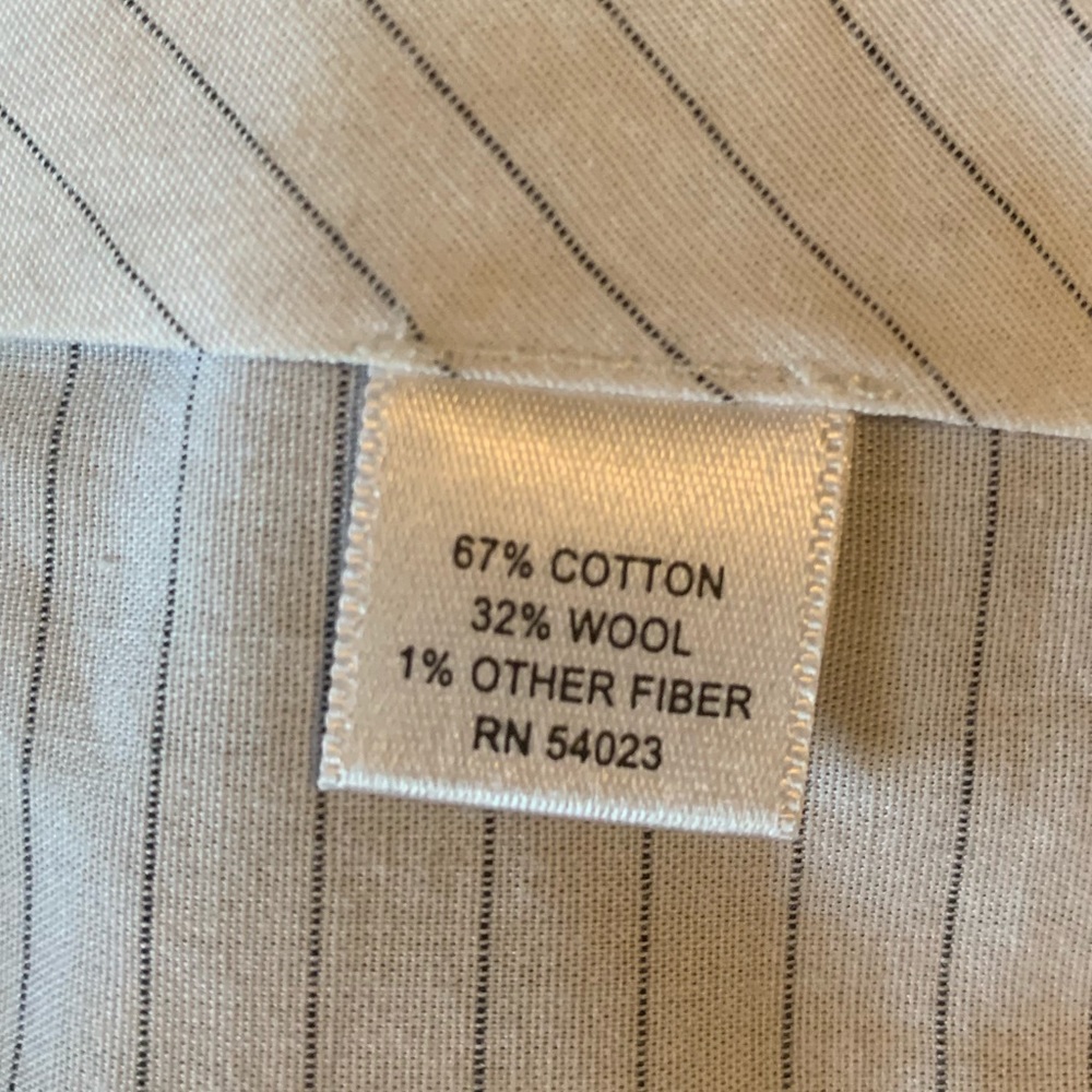 Banana Republic Black Pinstripes Pants - Picture 8 of 8